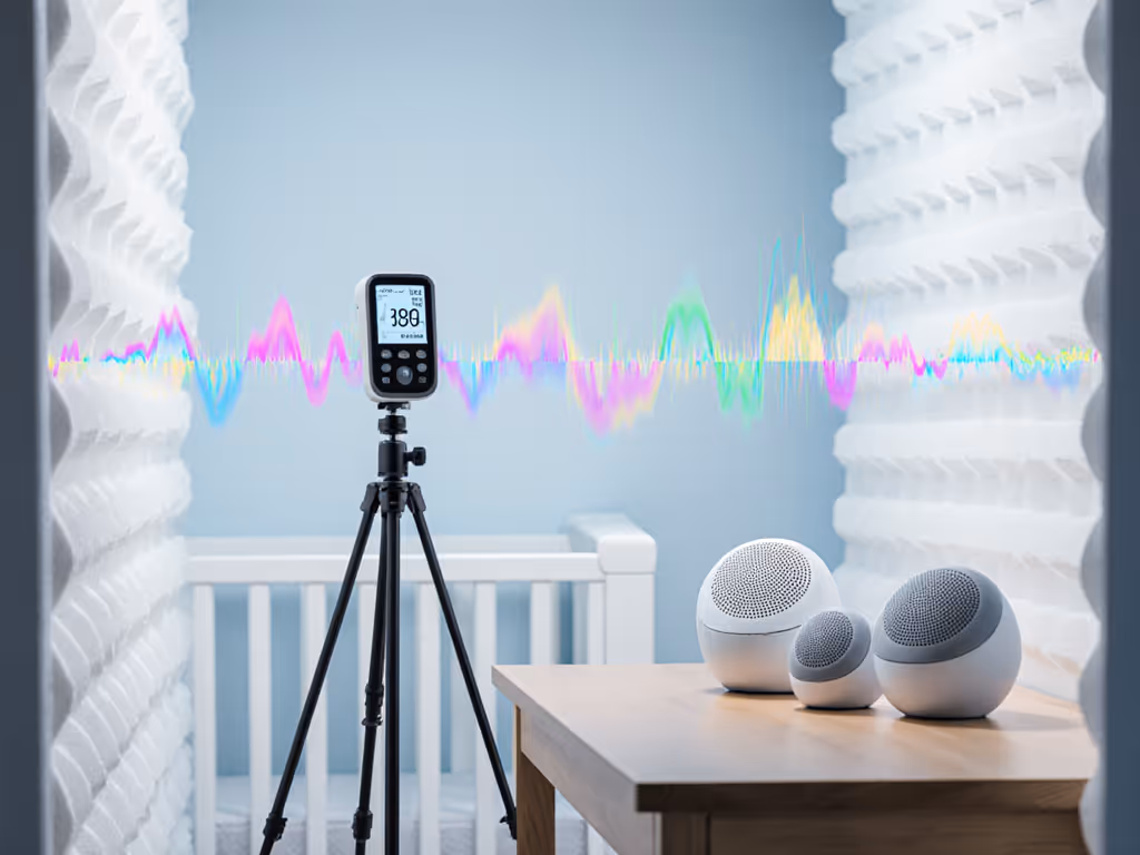nursery_sound_machine_decibel_testing_setup