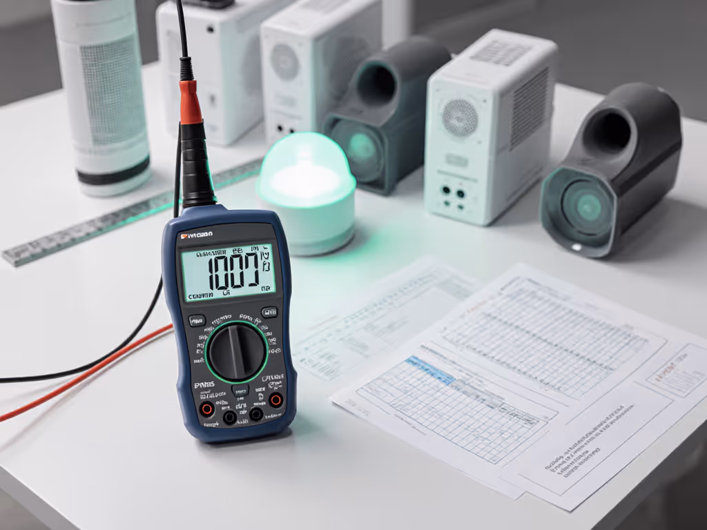 analog_sound_machine_testing_setup_with_decibel_meter