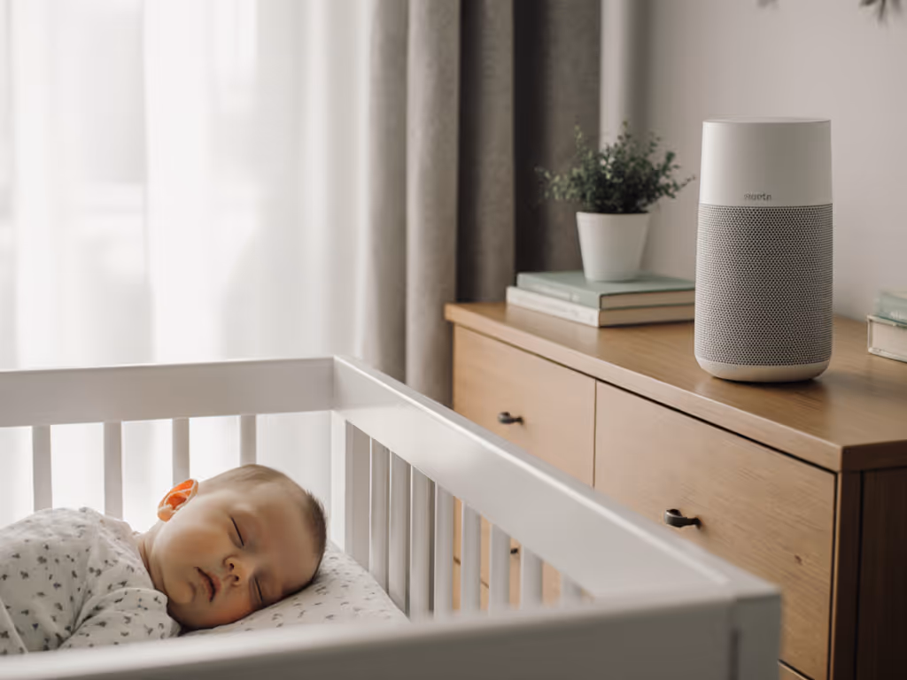 baby_sleeping_with_sound_machine_placed_7_feet_from_crib
