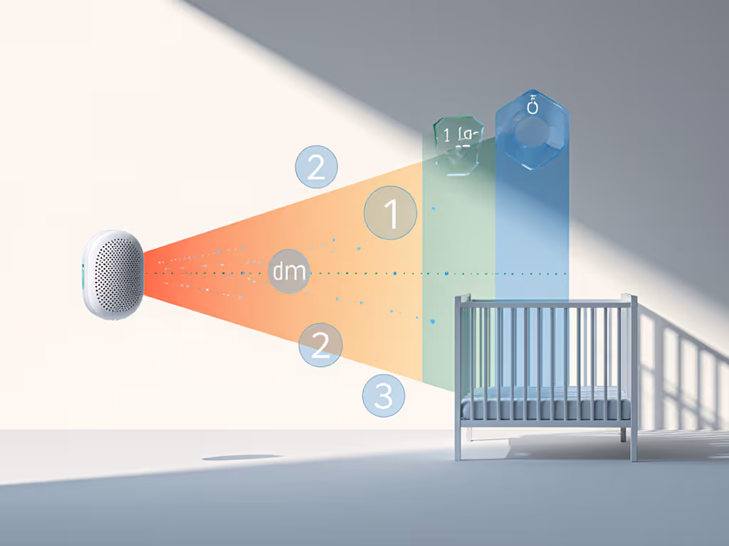 decibel_measurements_at_different_distances_from_crib