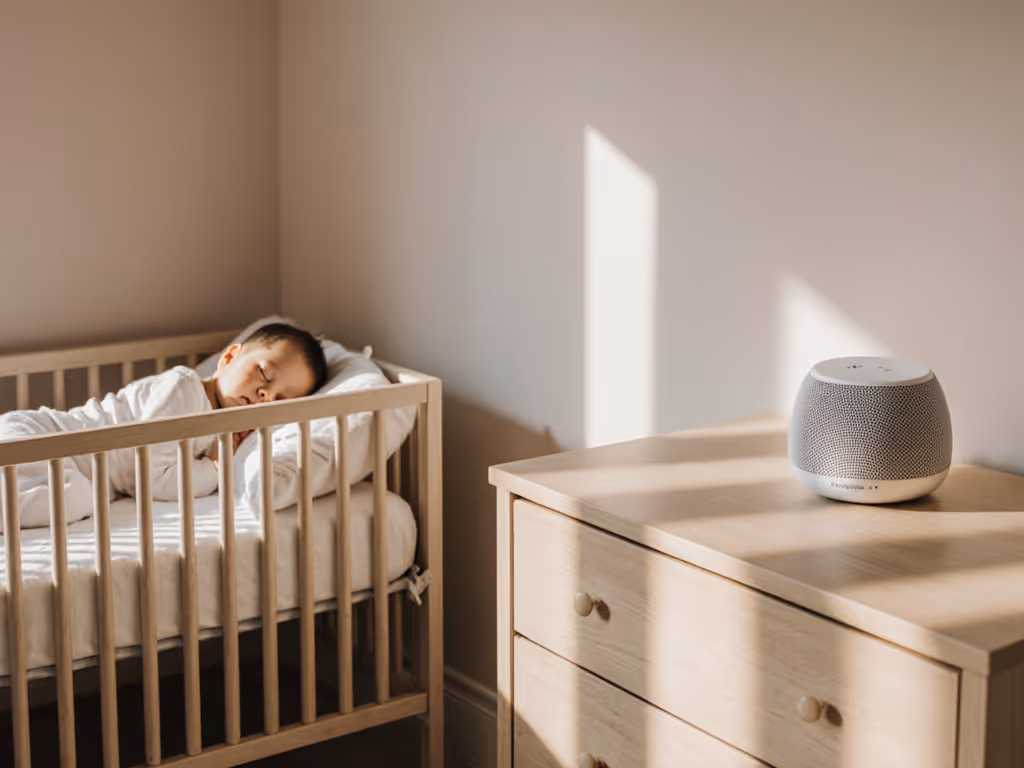 infant_sound_machine_placement_for_safe_decibel_levels