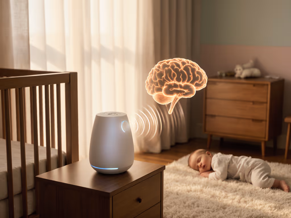 White Noise's Cognitive Impact on Infant Brain Development