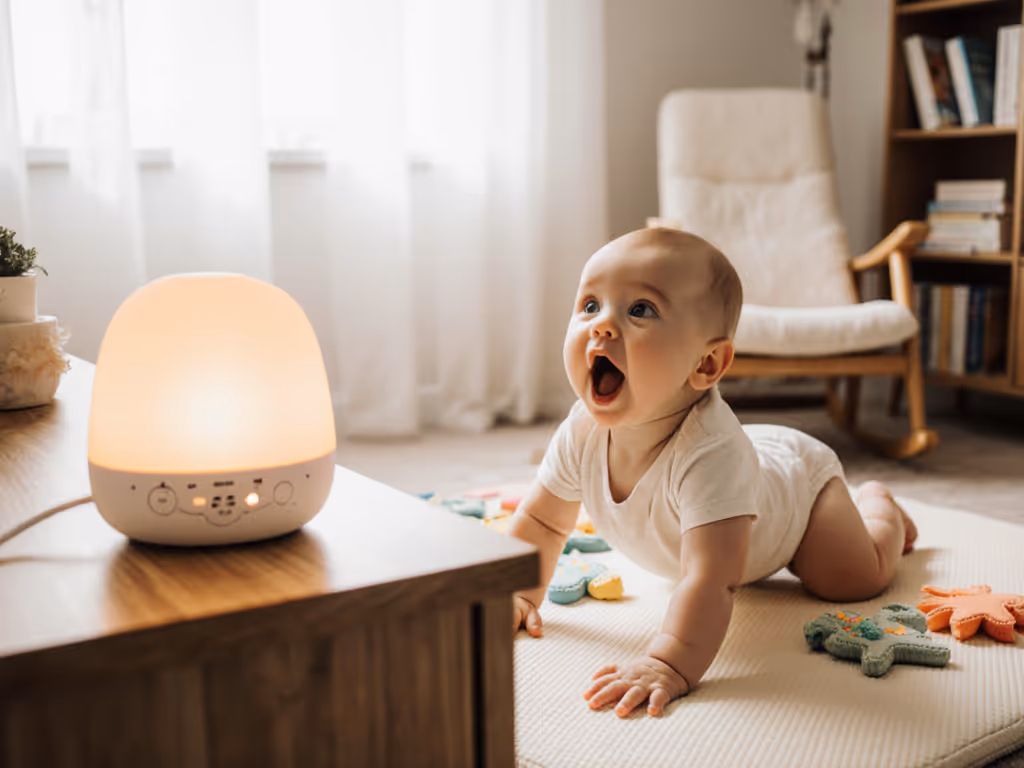 Sound Machines: Vocal Stimulation Support During Baby Awake Time