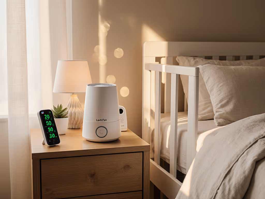 LectroFan Baby Sound Machine: Safe Volume Tested at Crib