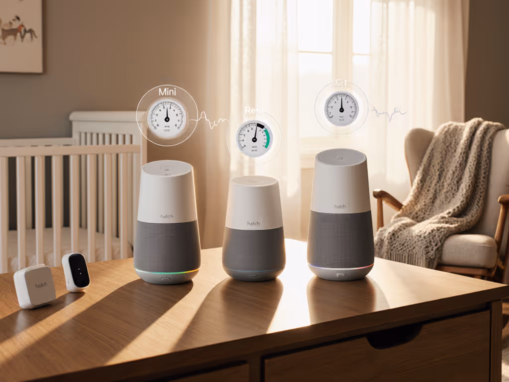 Hatch Noise Machine Comparison: Mini vs Rest vs Restore
