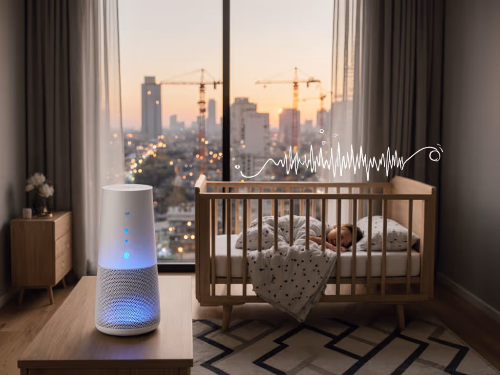 Noise Machine Sounds Tested: Safe Urban Nursery Solutions