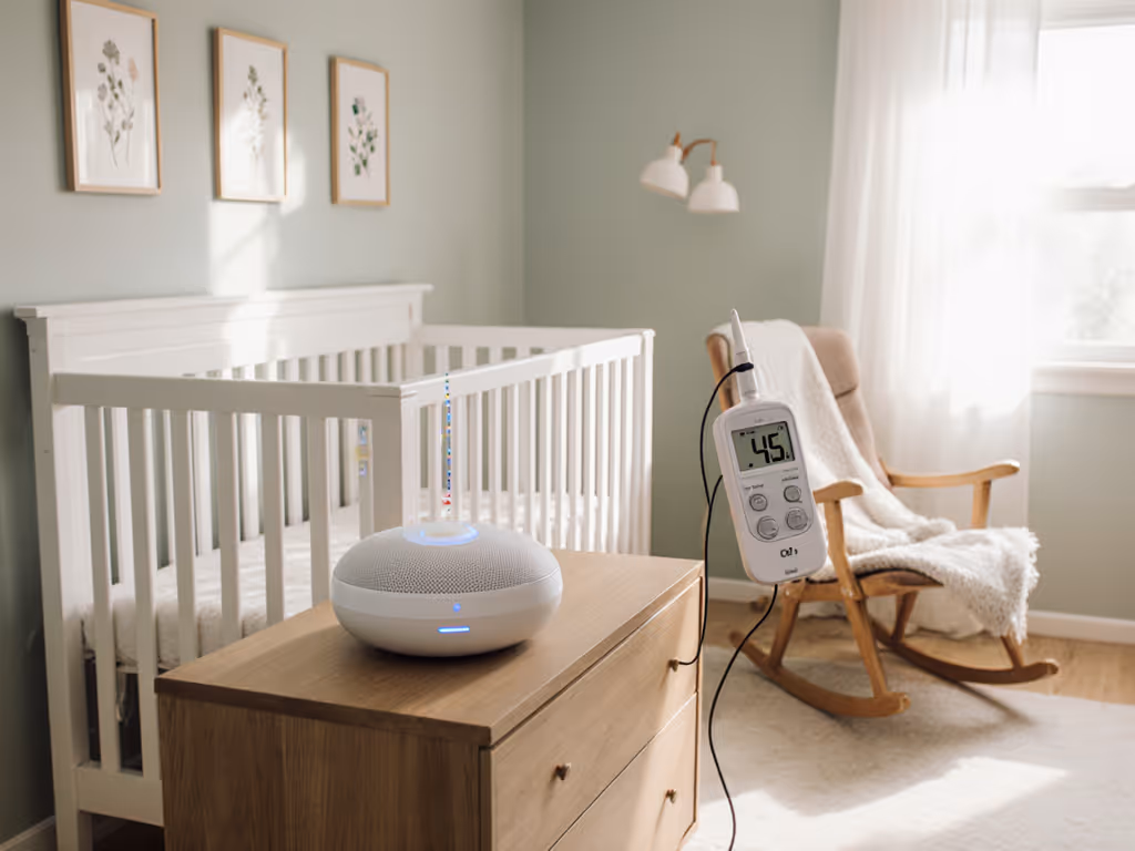 Newborn White Noise Machines: Lab-Tested Safety First