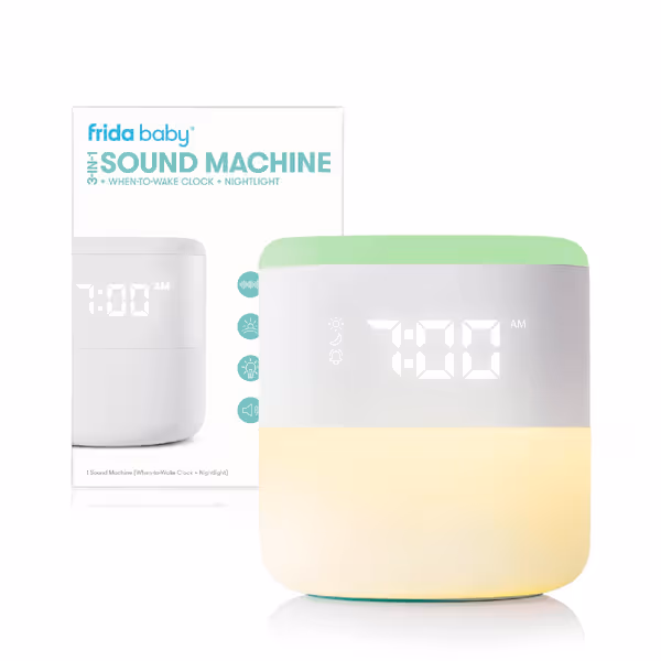 Frida Baby 3-in-1 Alarm Clock + Sound Machine + Nightlight